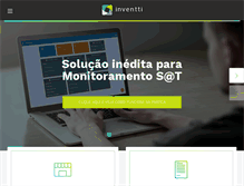 Tablet Screenshot of inventti.com.br